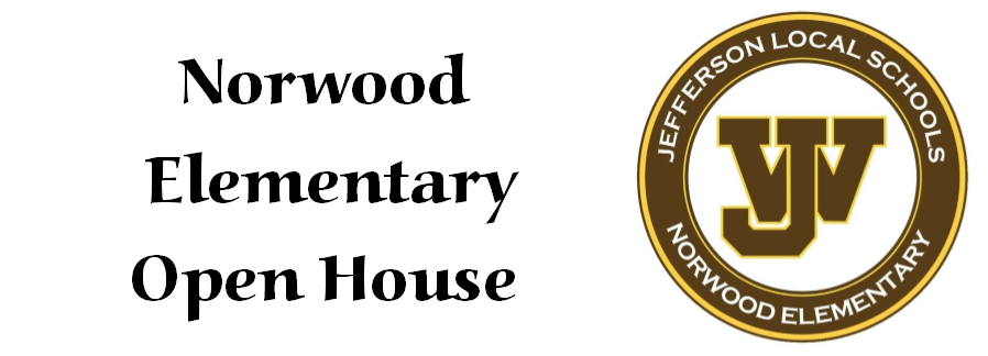 "Norwood Elementary Open House" Jefferson Local Schools logo