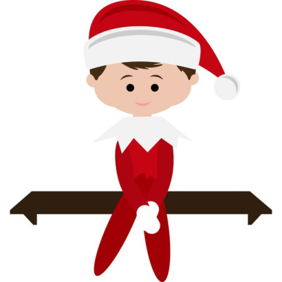 an elf on a shelf