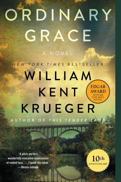"Ordinary Grace" by William Kent Krueger book cover