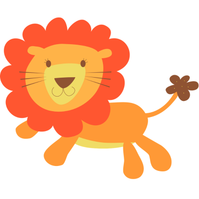 cute lion clipart