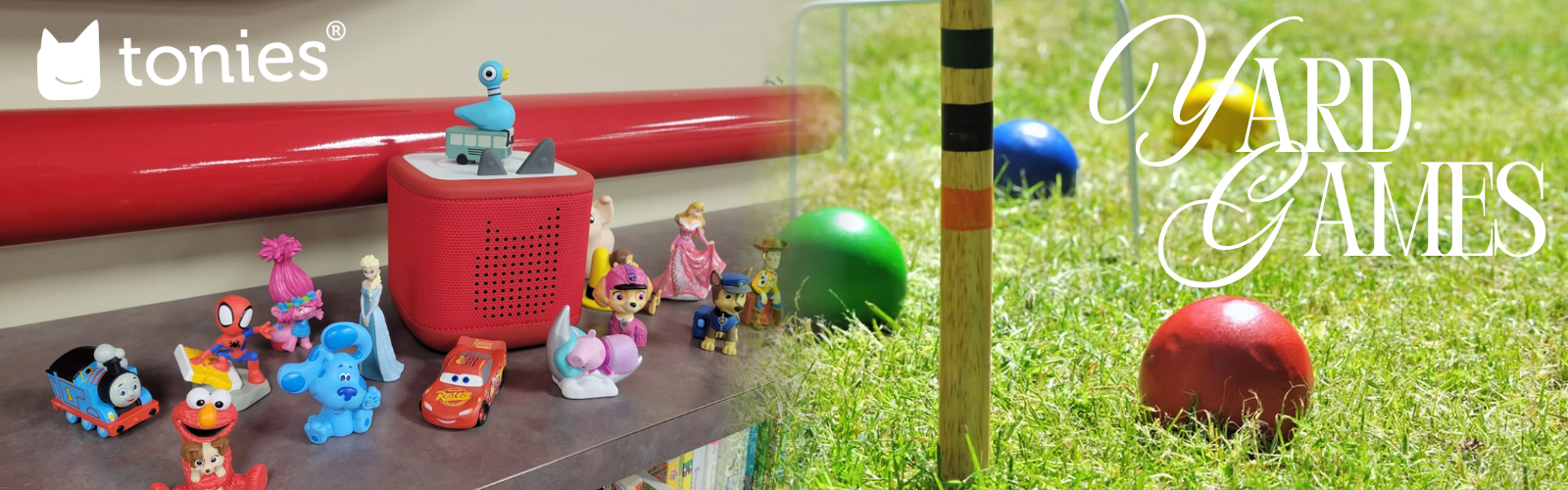 Tonie figurines and croquet "Tonies" "Yard Games"