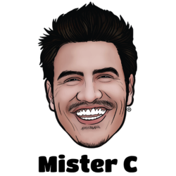 "Mister C" logo