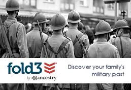 A group of World War I soldiers waiting at a train station.