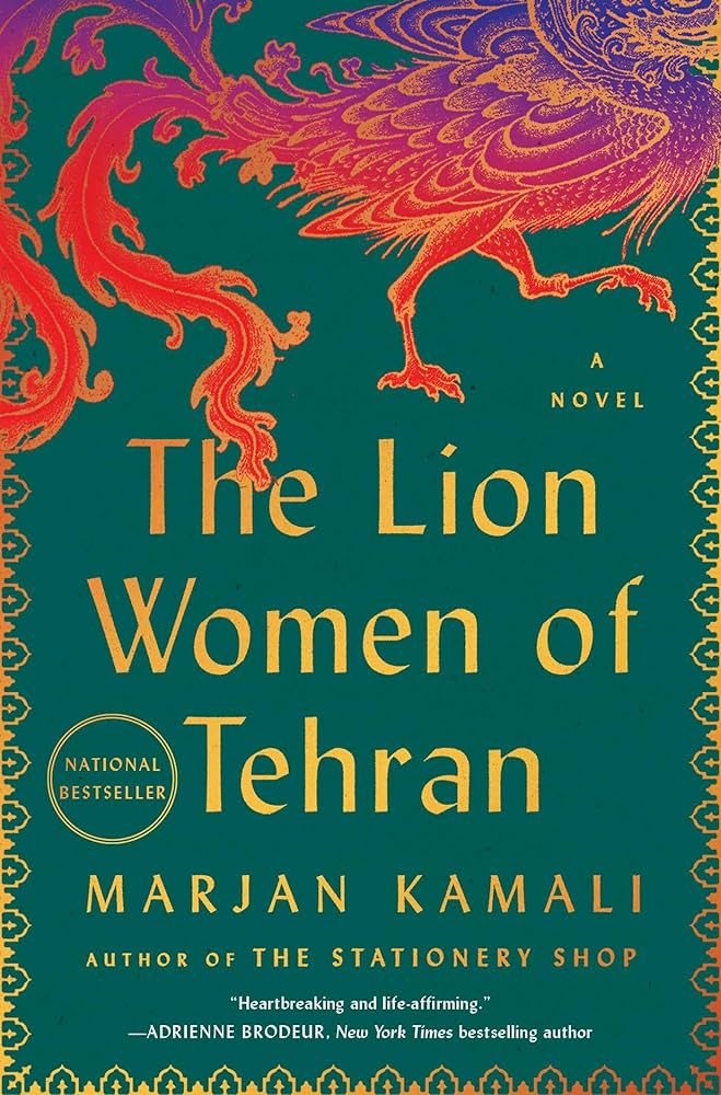 "The Lion Women of Tehran" by Marjan Kamali book cover