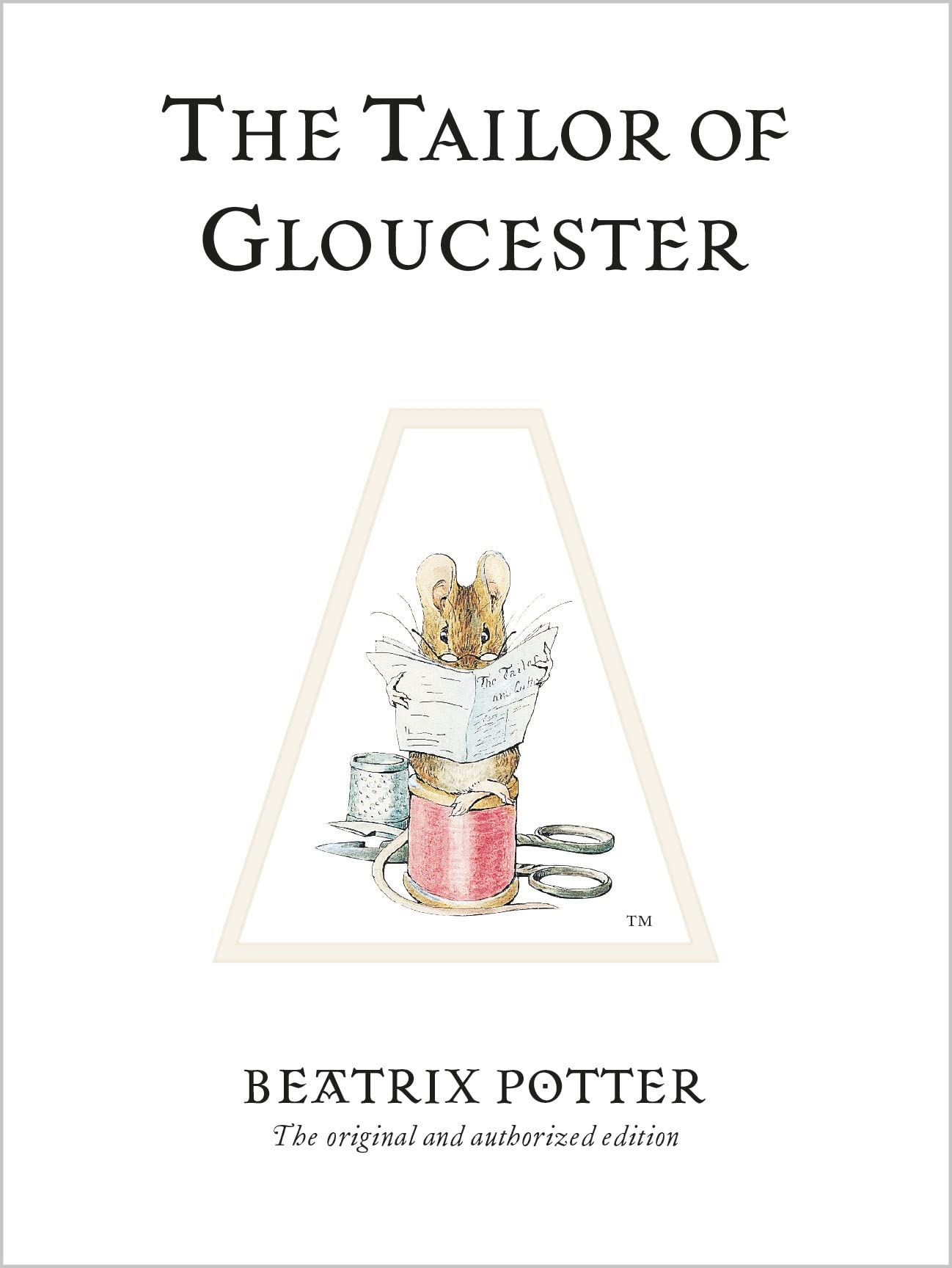 "The Tailor of Glouchester" by Beatrix Potter book cover