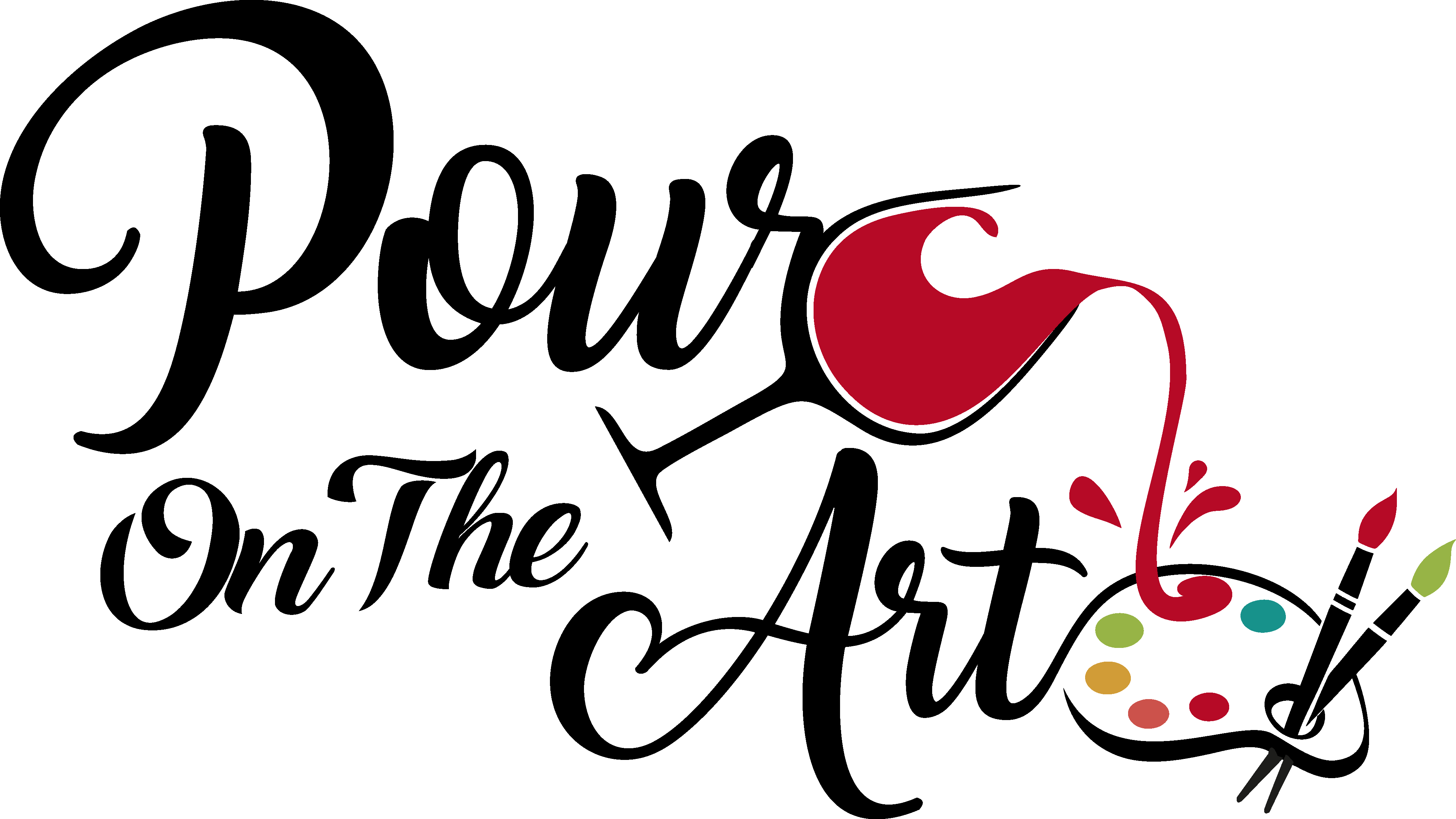 Pour on the Art logo