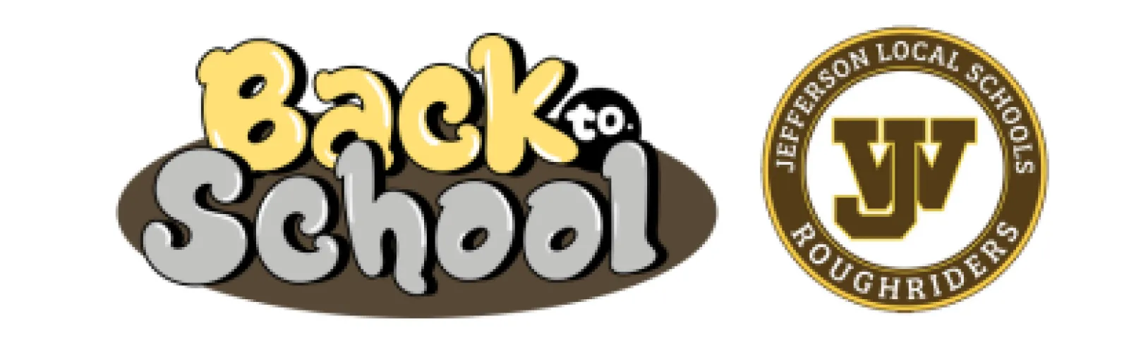 "Back to School" and Jefferson Local School logo