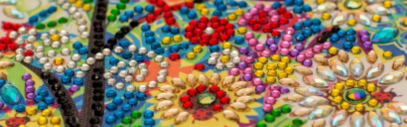 diamond art of flowers